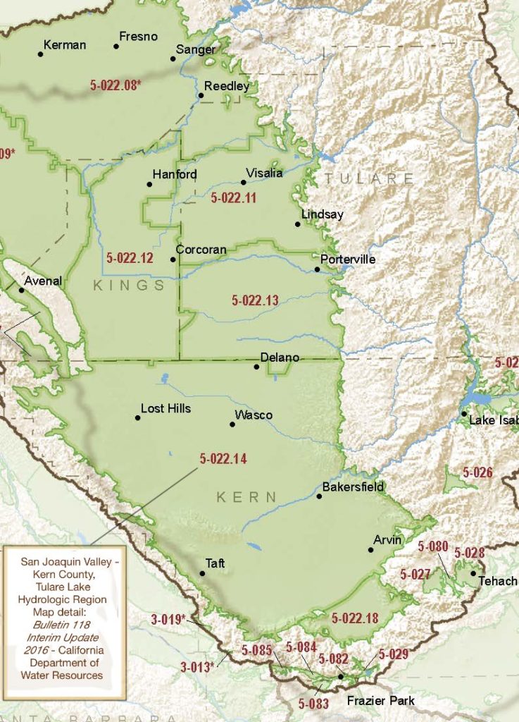 west kern map
