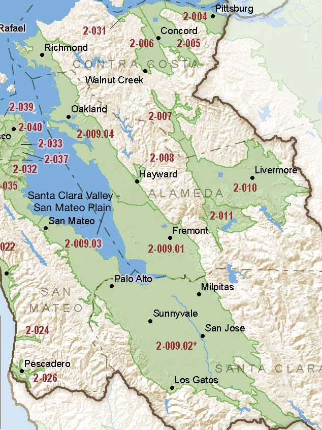 Santa Clara Valley – San Mateo Plain